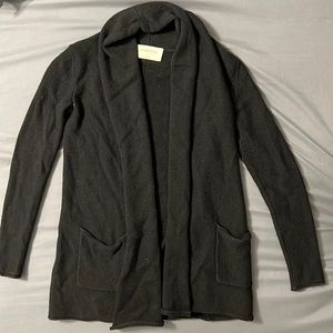 Babaton black cardigan size xs